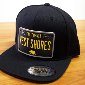 West Shores Custom Hat - Black