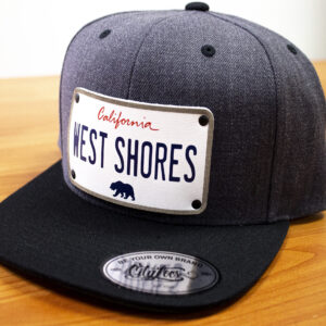 West Shores Custom Hat - Dark Grey